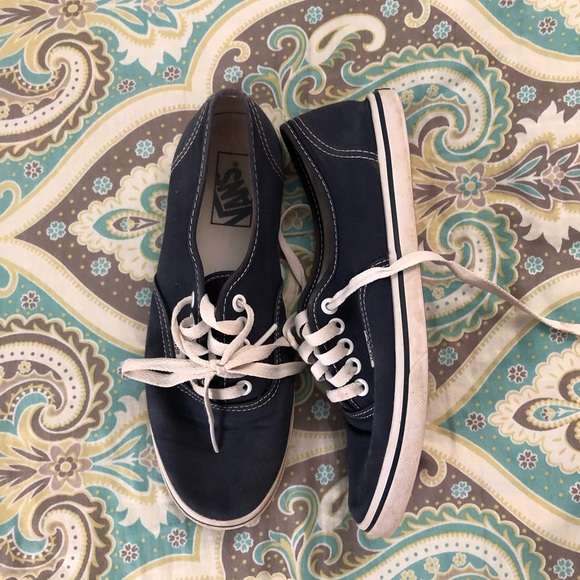 Navy Blue Vans - Picture 3 of 5